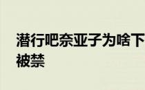 潜行吧奈亚子为啥下架 潜行吧奈亚子为什么被禁