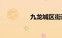 九龙城区街道 九龙城区