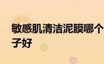 敏感肌清洁泥膜哪个牌子好 清洁泥膜哪个牌子好