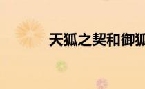 天狐之契和御狐之绊 天狐之契