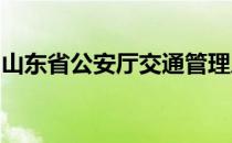 山东省公安厅交通管理局互联网管理平台网址