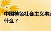 中国特色社会主义事业全面推进的总体布局是什么？