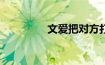 文爱把对方打得落花流水