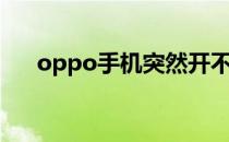 oppo手机突然开不了机,充电也没反应