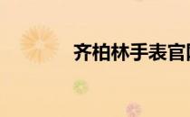 齐柏林手表官网 齐柏林手表