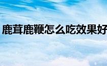 鹿茸鹿鞭怎么吃效果好? 鹿鞭怎么吃效果最好