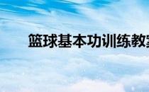 篮球基本功训练教案 篮球基本功训练