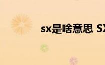 sx是啥意思 SXS是什么意思