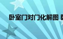 卧室门对门化解图 卧室门对门如何化解