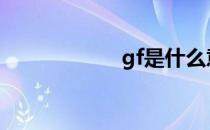 gf是什么意思啊 gf