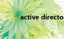 active directory域服务不可用