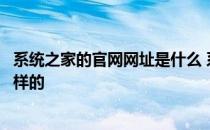 系统之家的官网网址是什么 系统之家官网是什么首页是什么样的