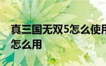 真三国无双5怎么使用存档 真三国无双5存档怎么用