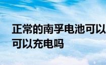 正常的南孚电池可以充电吗 普通南孚电池也可以充电吗