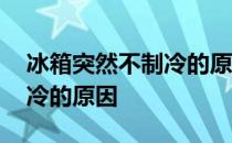 冰箱突然不制冷的原因是什么 冰箱突然不制冷的原因