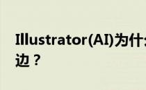 Illustrator(AI)为什么导出的jpg图片会有白边？