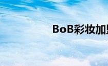 BoB彩妆加盟 bob彩妆