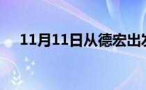 11月11日从德宏出发到大理的防疫政策