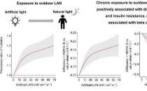 新研究表明夜间暴露于室外人造光会增加患糖尿病的风险
