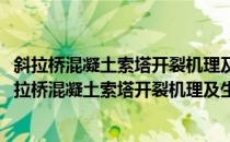 斜拉桥混凝土索塔开裂机理及生命周期抗裂性能研究(对于斜拉桥混凝土索塔开裂机理及生命周期抗裂性能研究简单介绍)