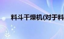 料斗干燥机(对于料斗干燥机简单介绍)