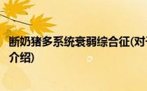 断奶猪多系统衰弱综合征(对于断奶猪多系统衰弱综合征简单介绍)