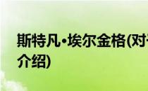 斯特凡·埃尔金格(对于斯特凡·埃尔金格简单介绍)