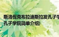 斯洛伐克布拉迪斯拉发孔子学院(对于斯洛伐克布拉迪斯拉发孔子学院简单介绍)