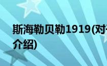 斯海勒贝勒1919(对于斯海勒贝勒1919简单介绍)