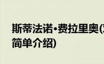 斯蒂法诺·费拉里奥(对于斯蒂法诺·费拉里奥简单介绍)