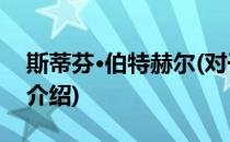 斯蒂芬·伯特赫尔(对于斯蒂芬·伯特赫尔简单介绍)