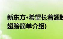 新东方·希望长着翅膀(对于新东方·希望长着翅膀简单介绍)