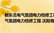 新东北电气集团电力检修工程 沈阳有限公司(对于新东北电气集团电力检修工程 沈阳有限公司简单介绍)