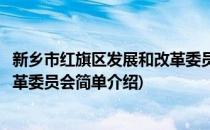 新乡市红旗区发展和改革委员会(对于新乡市红旗区发展和改革委员会简单介绍)