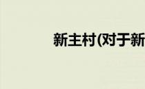 新主村(对于新主村简单介绍)