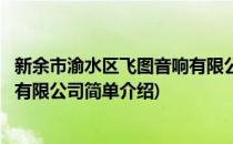 新余市渝水区飞图音响有限公司(对于新余市渝水区飞图音响有限公司简单介绍)