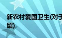 新农村爱国卫生(对于新农村爱国卫生简单介绍)