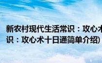 新农村现代生活常识：攻心术十日通(对于新农村现代生活常识：攻心术十日通简单介绍)