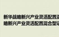 新华战略新兴产业灵活配置混合型证券投资基金(对于新华战略新兴产业灵活配置混合型证券投资基金简单介绍)