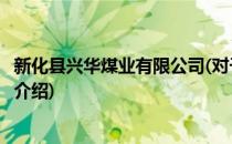 新化县兴华煤业有限公司(对于新化县兴华煤业有限公司简单介绍)