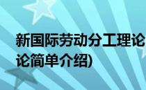 新国际劳动分工理论(对于新国际劳动分工理论简单介绍)