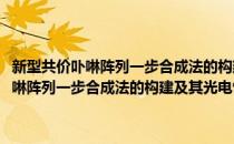 新型共价卟啉阵列一步合成法的构建及其光电性能研究(对于新型共价卟啉阵列一步合成法的构建及其光电性能研究简单介绍)