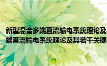 新型混合多端直流输电系统理论及其若干关键问题研究(对于新型混合多端直流输电系统理论及其若干关键问题研究简单介绍)