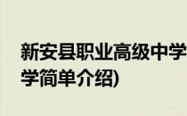 新安县职业高级中学(对于新安县职业高级中学简单介绍)