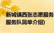 新城镇西张志愿服务队(对于新城镇西张志愿服务队简单介绍)