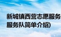 新城镇西营志愿服务队(对于新城镇西营志愿服务队简单介绍)