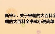 新宋5：关于宋朝的大百科全书式小说(对于新宋5：关于宋朝的大百科全书式小说简单介绍)