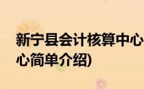 新宁县会计核算中心(对于新宁县会计核算中心简单介绍)