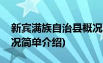 新宾满族自治县概况(对于新宾满族自治县概况简单介绍)