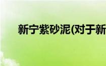 新宁紫砂泥(对于新宁紫砂泥简单介绍)